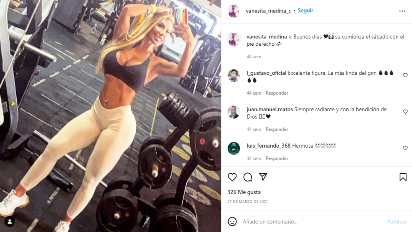 Vanesa Medina, mamá fitnes