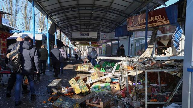 Duro ataque en Donetsk deja 27 muertos