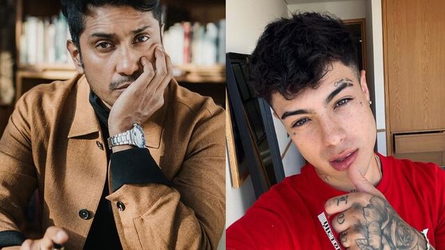 Tenoch Huerta y Naim Darrechi,