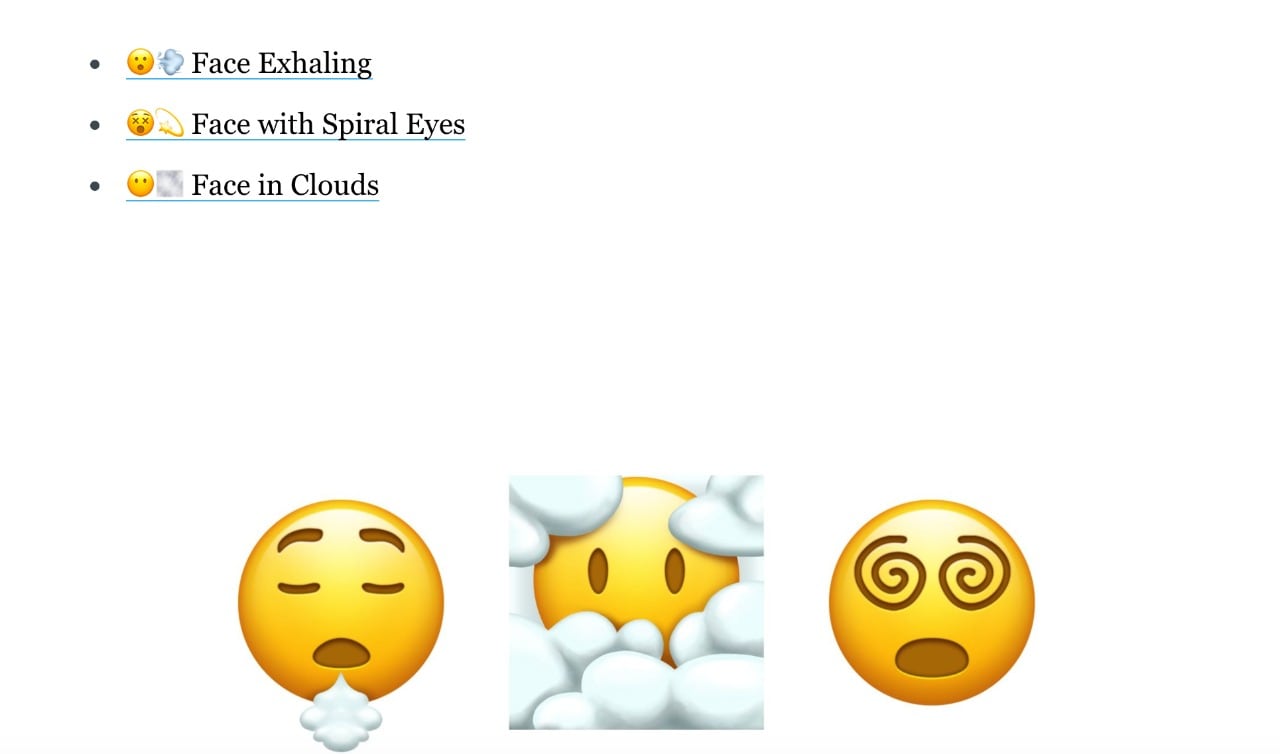Nuevos Emojis