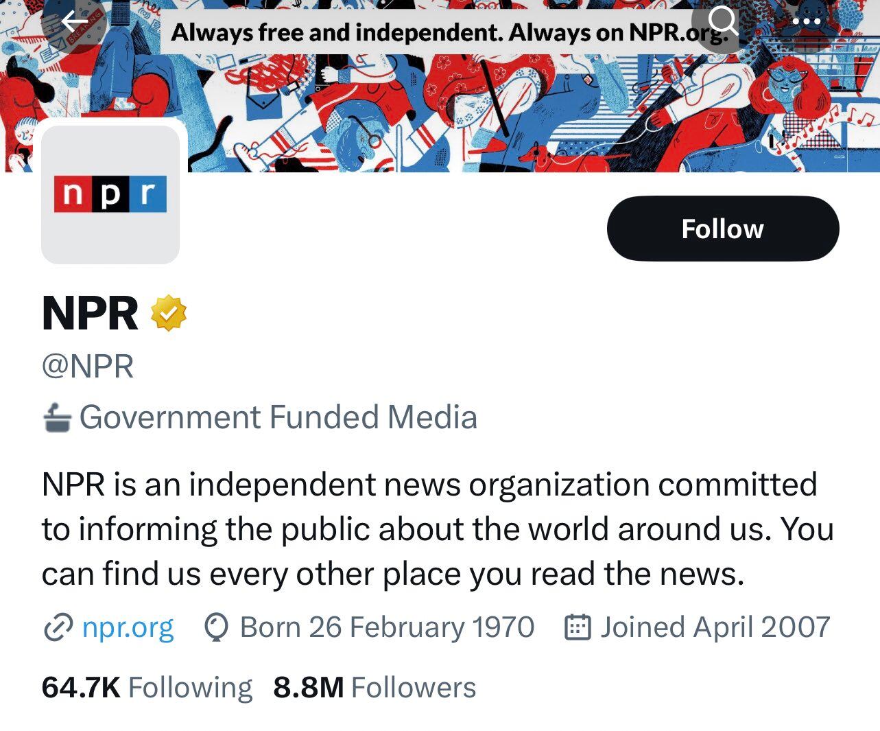 Actualización de Twitter