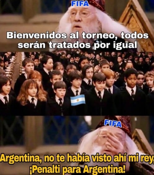 Memes victoria de Argentina sobre Egipto FIFA