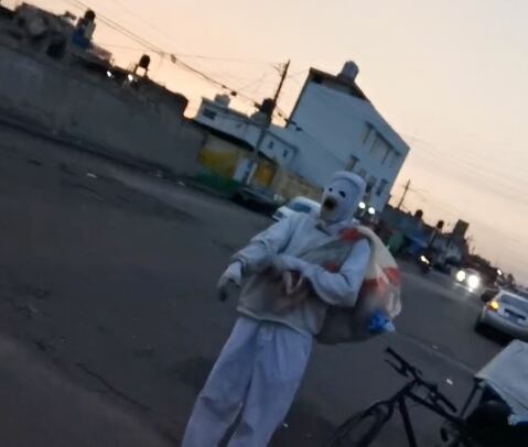 Hombre de blanco de Coacalco