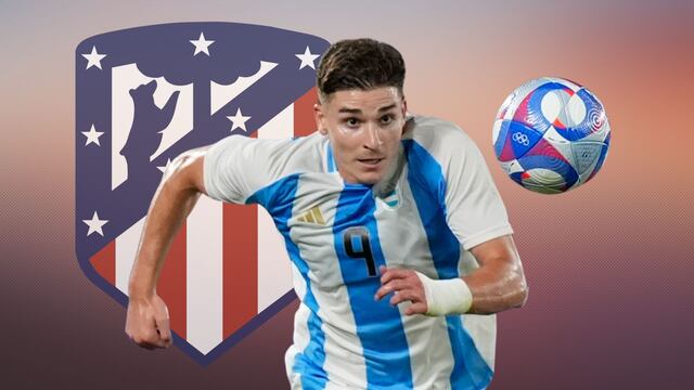 Julián Álvarez ficha con el Atlético de Madrid.