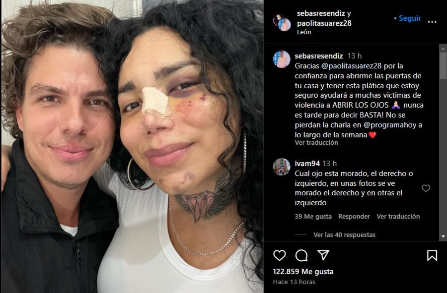 Paolita Suárez y Sebastián Reséndiz