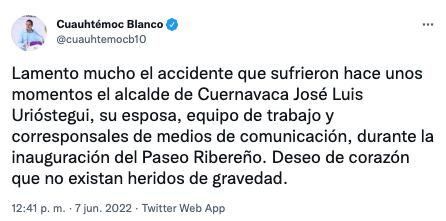 Tuit Cuauhtémoc Blanco