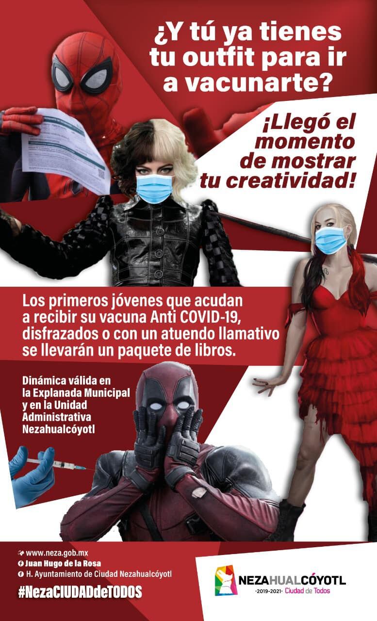 Vacunación en Neza