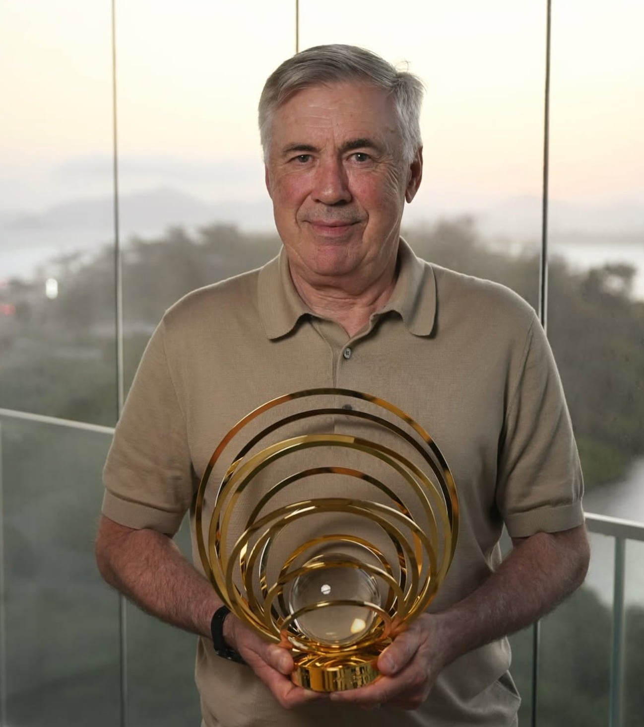 Carlo Ancelotti, entrenador de Brasil.