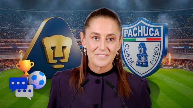 La reacción de Claudia Sheinbaum al pase de Pumas a la final de la Liga MX ante Pachuca