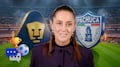 La reacción de Claudia Sheinbaum al pase de Pumas a la final de la Liga MX ante Pachuca