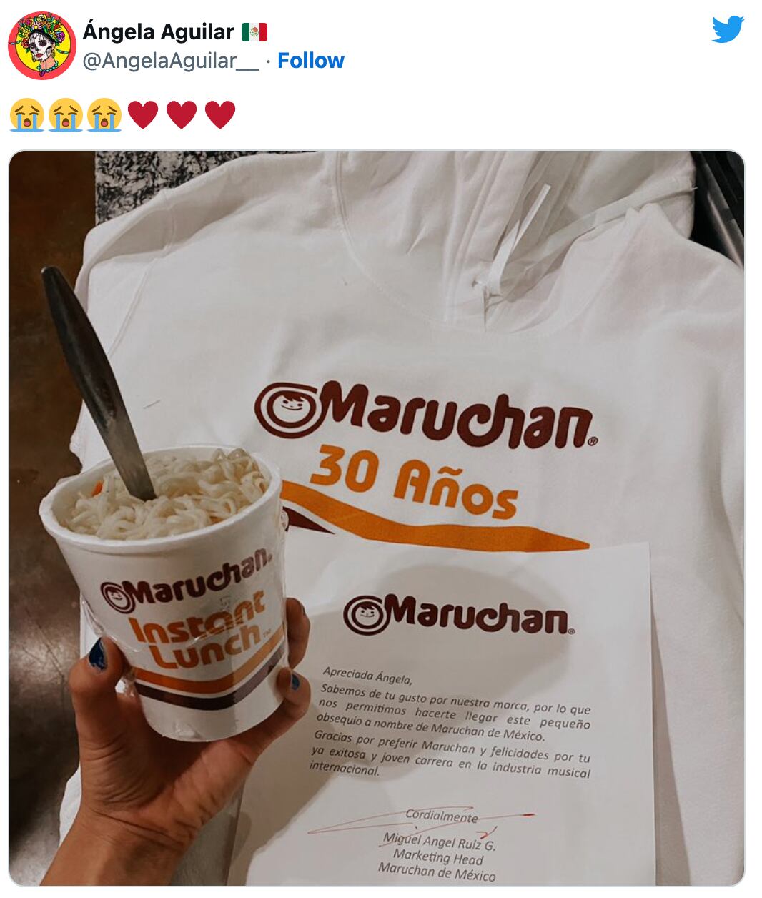 Ángela Aguilar Maruchan