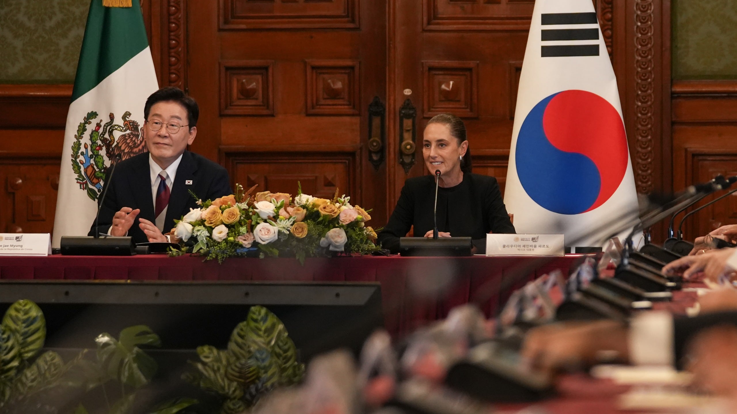 Sheinbaum revela detalles de la visita de Lee Jae-myung a Palacio Nacional
