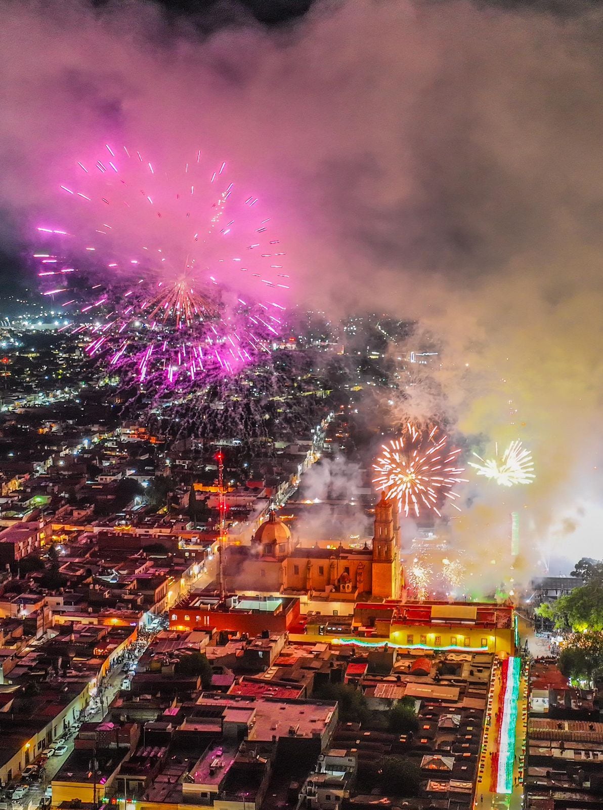 Diego Sinhue Rodríguez celebra Grito de Independencia 2024