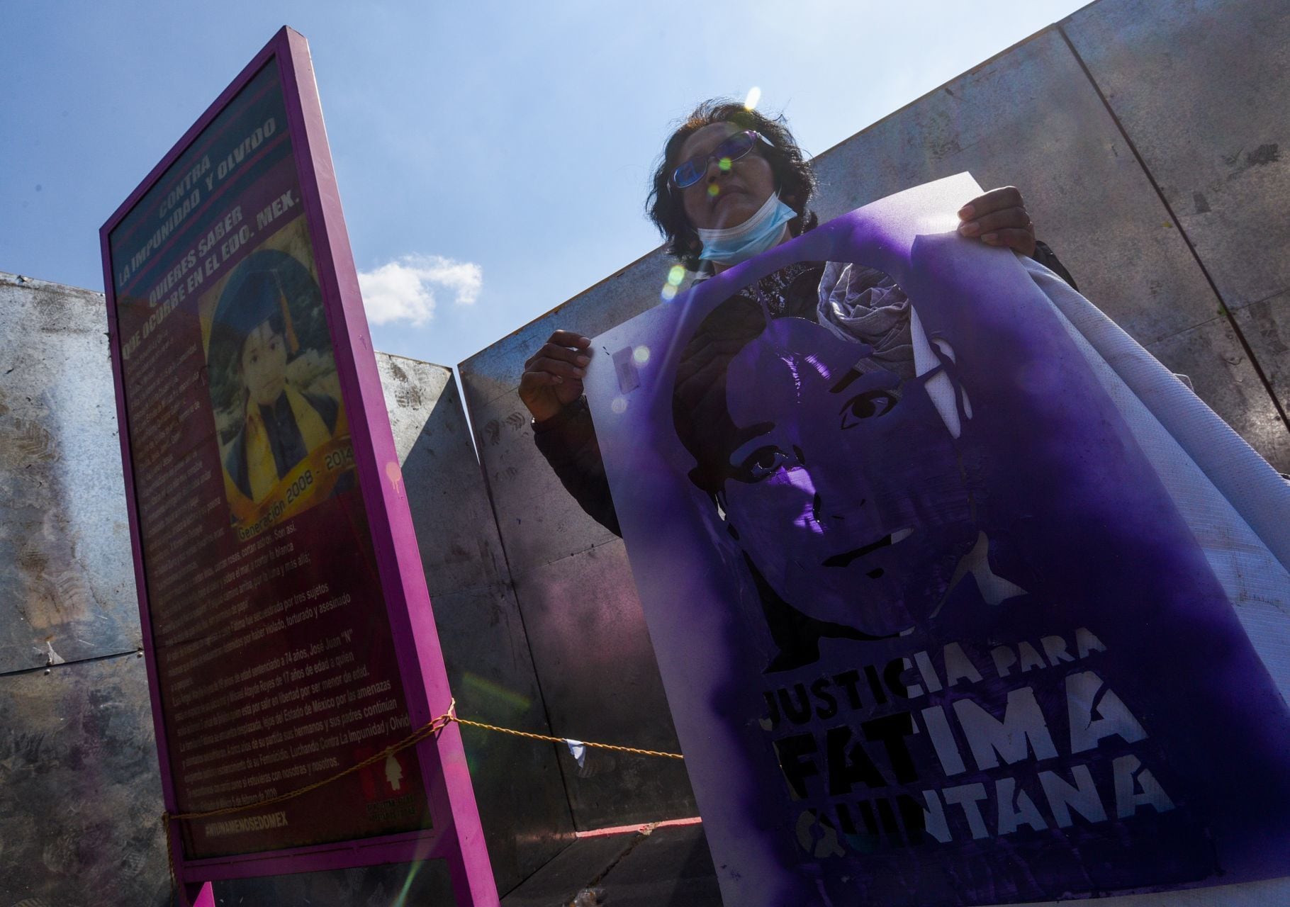 Lorena Gutiérrez, mamá de Fátima