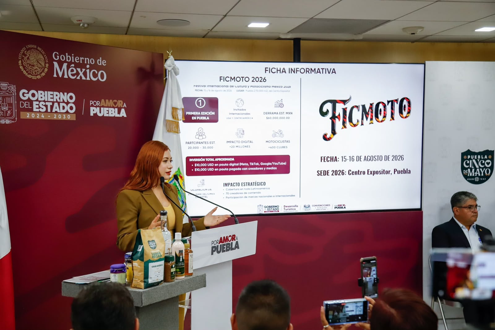 FICMOTO dejará derrama de 60 mdp y consolidará a Puebla como sede internacional.
