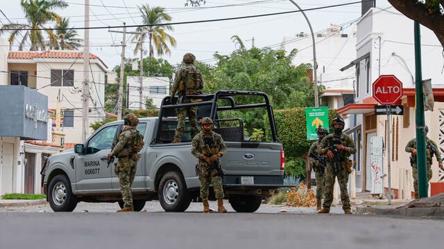 Operativo de la Marina en Sinaloa