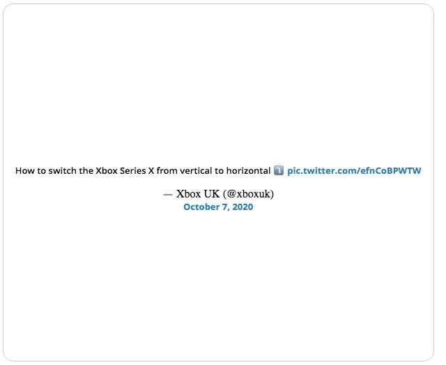 Tweet Xbox