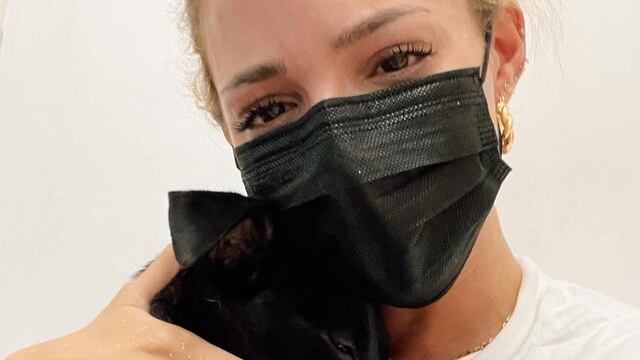 Mariana Rodríguez y 'Panterita'