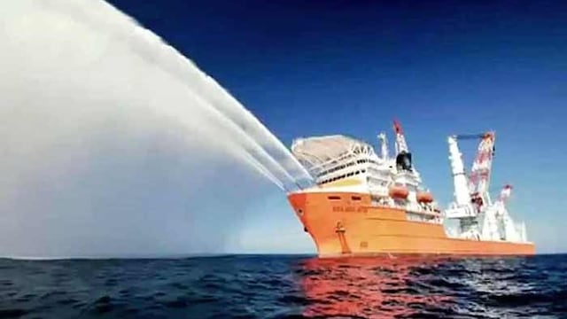 OSA Goliath. "El barco andaba navegando y le avisaron que no regresara", confió una fuente a Reforma. Foto/Internet