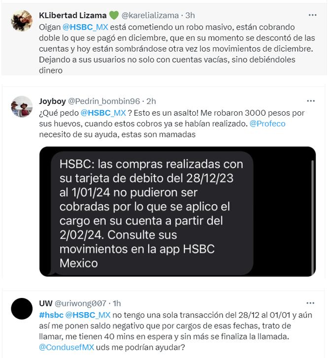 Denuncias contra HSBC