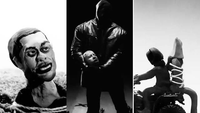 Kanye West secuestra y mata a Pete Davidson en su nuevo video