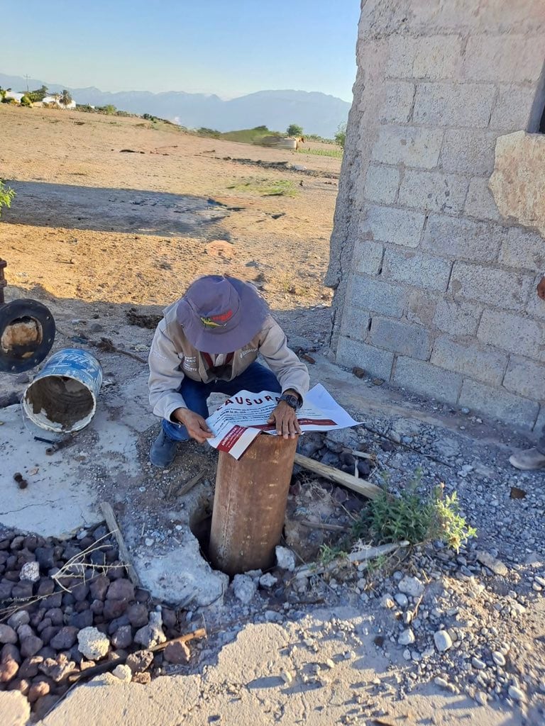 Conagua clausura tomas clandestinas de agua en Cuatro Ciénegas, Coahuila.