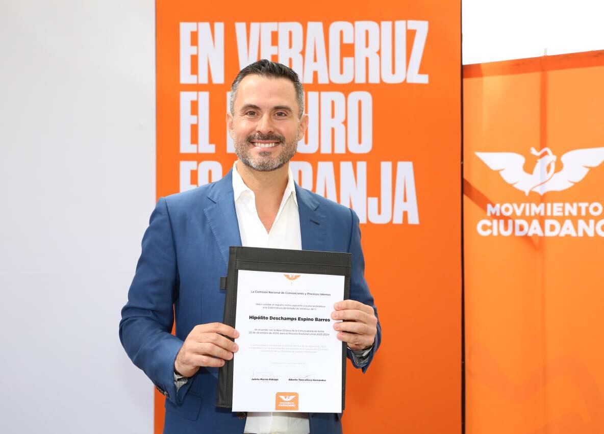 Polo Deschamps, candidato de Movimiento Ciudadano para Veracruz