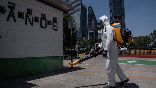 Sanitización en CDMX