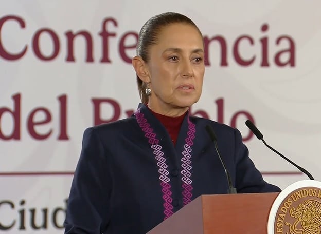 Claudia Sheinbaum, presidenta de México.