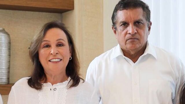 Rocío Nahle y su esposo José Luis Peña