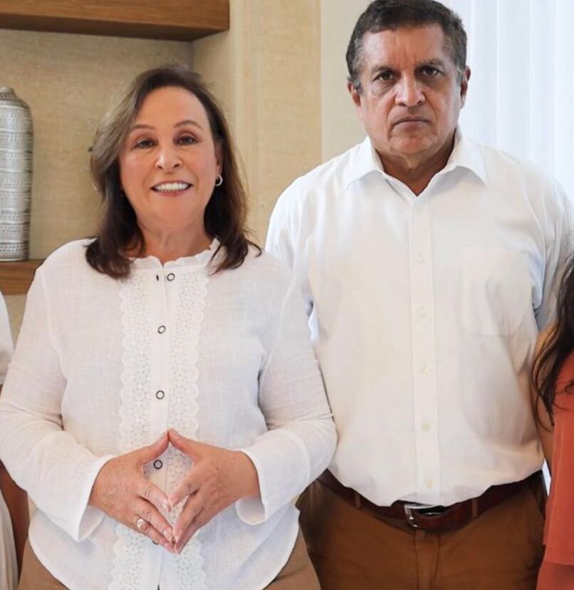 Rocío Nahle y su esposo José Luis Peña