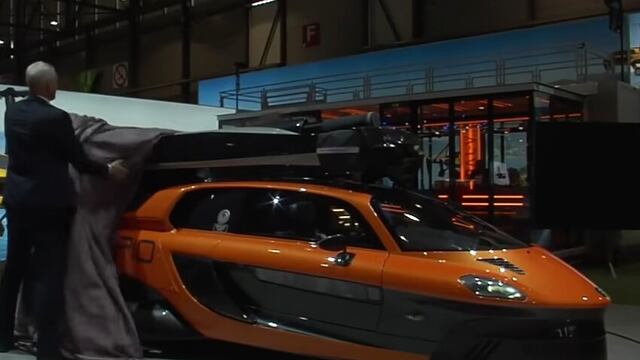 Liberty, el primer auto volador de la historia.