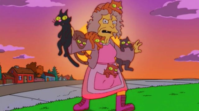 Señora de los gatos