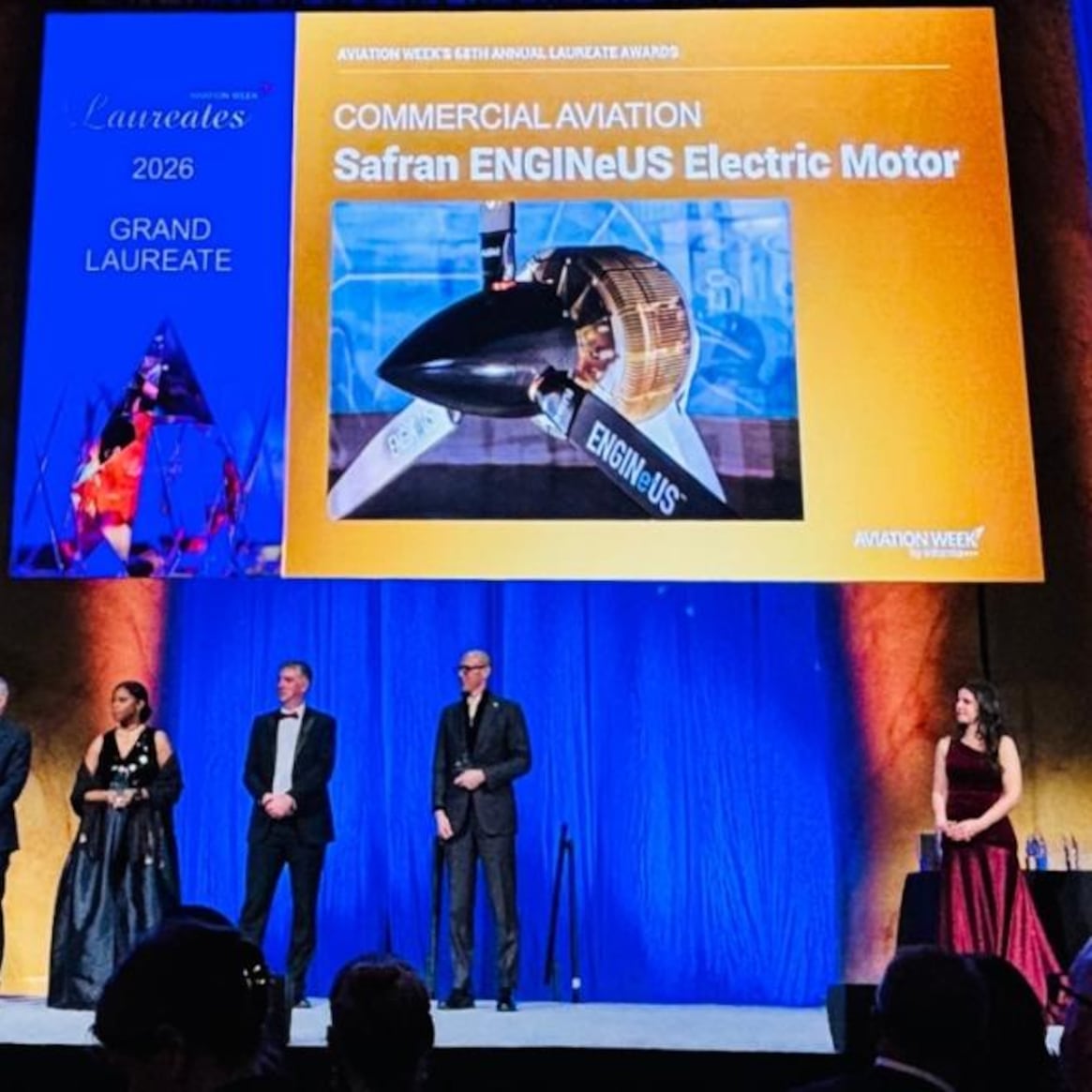 Safran es premiado por su motor eléctrico