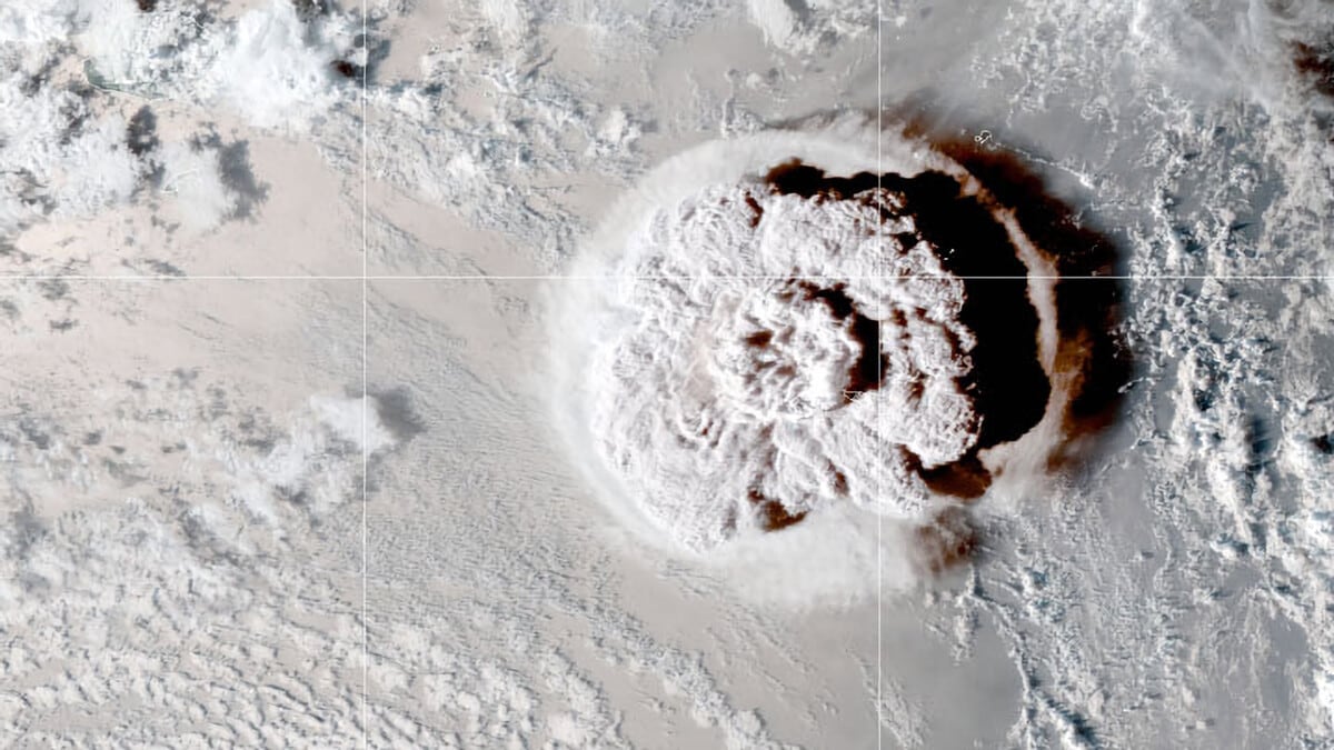 Erupción del volcán Tonga provocó que se calentara momentáneamente la atmósfera: NASA