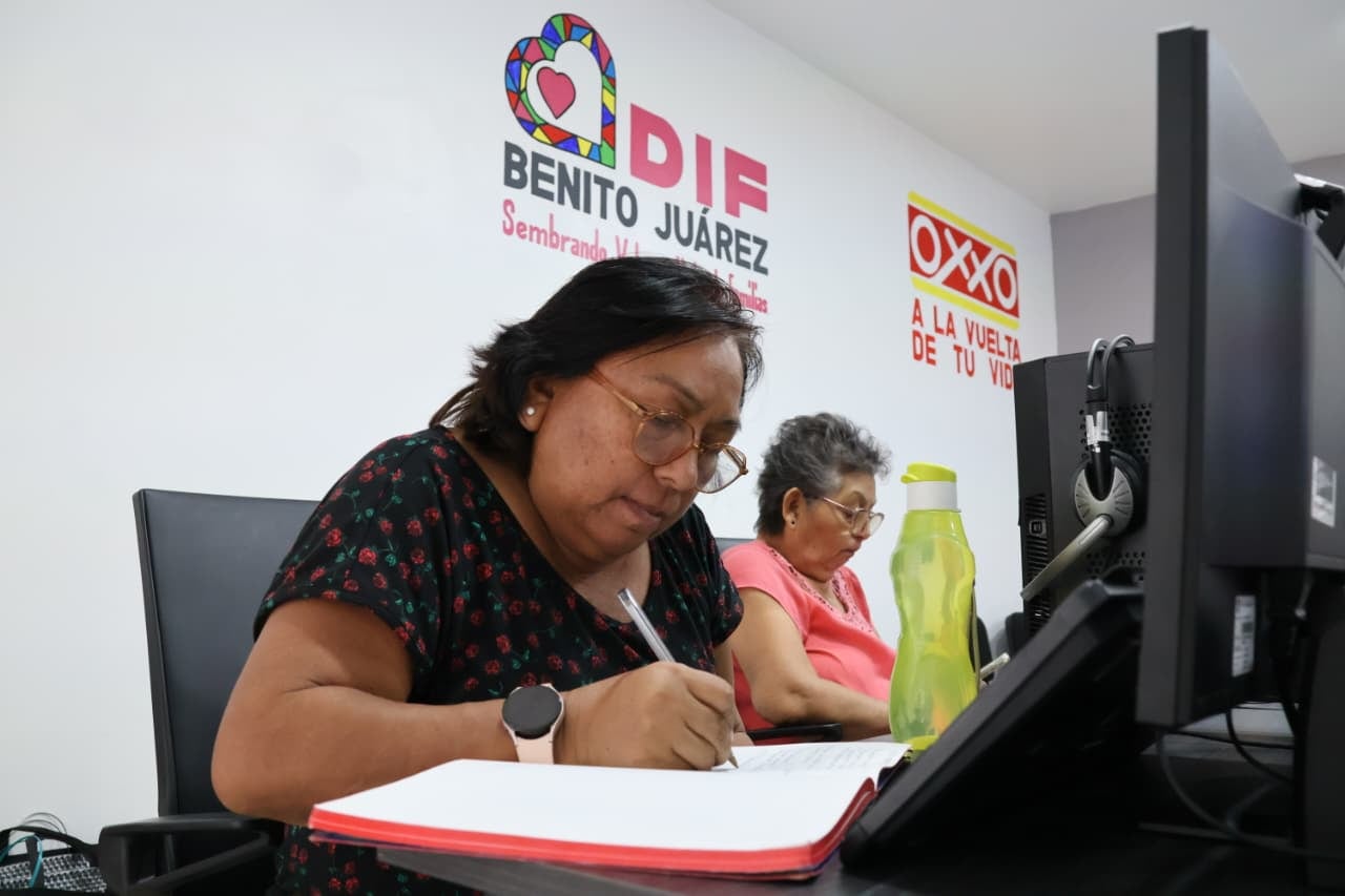 DIF Benito Juárez fortalece desarrollo integral de personas adultas mayores.
