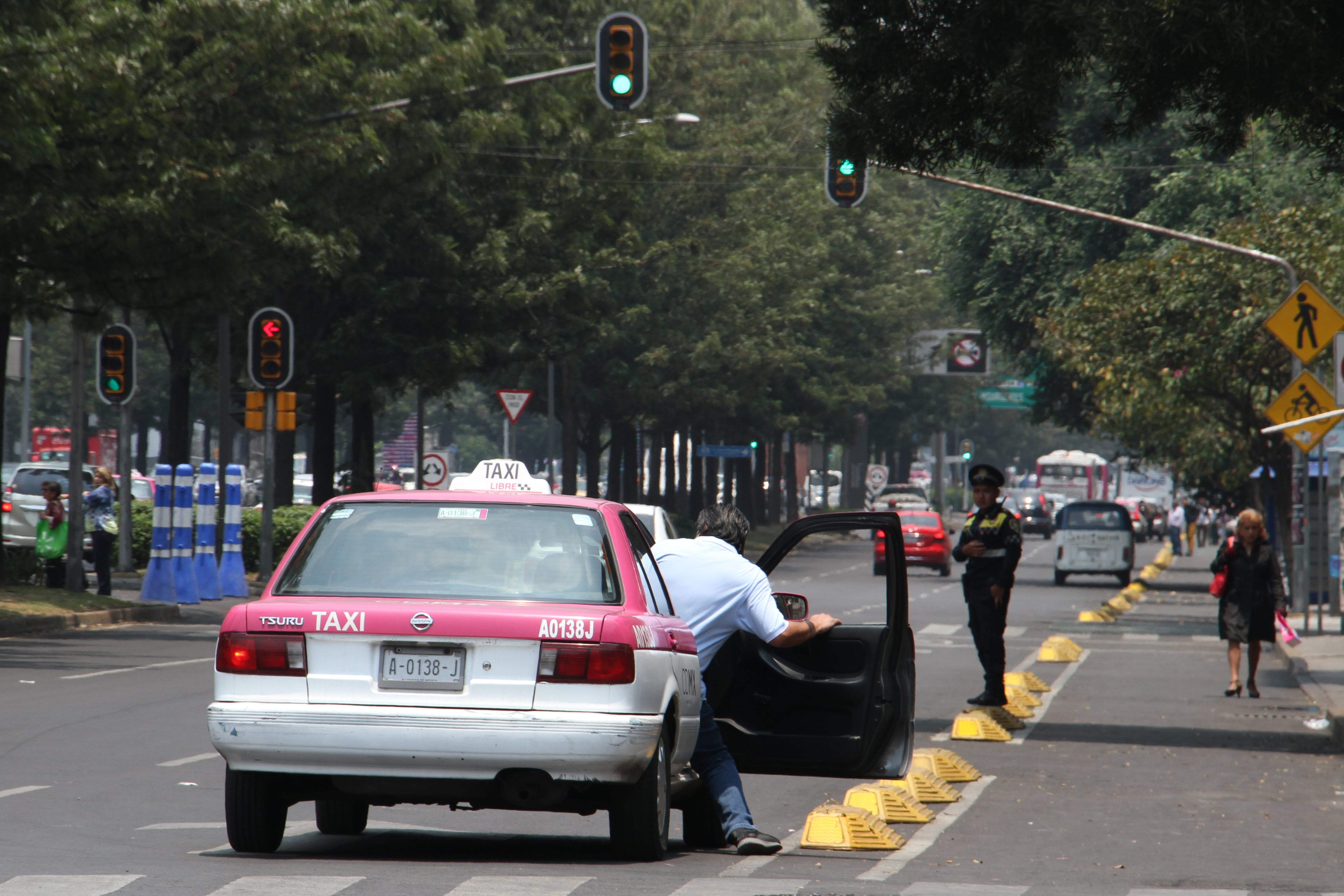 Taxis en la Ciudad de México
