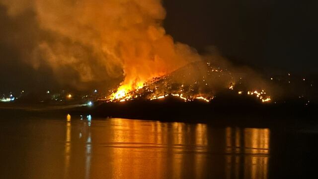 Incendio en Valle de Bravo