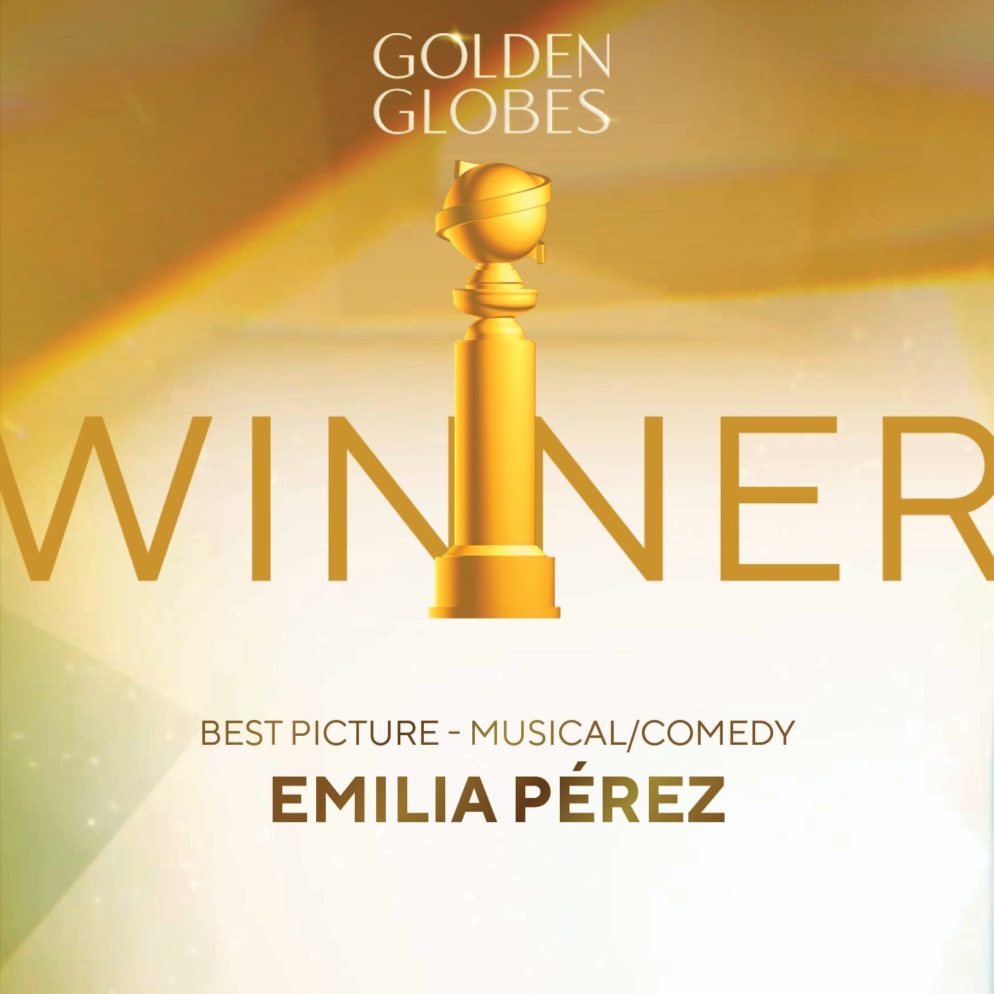 Emilia Pérez, película ganadora Globos de Oro 2025
