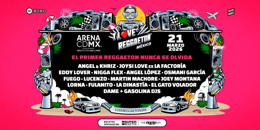 I Love Reggaeton México 2026: Precio de boletos, fecha de preventa y cuándo es el festival en Arena CDMX