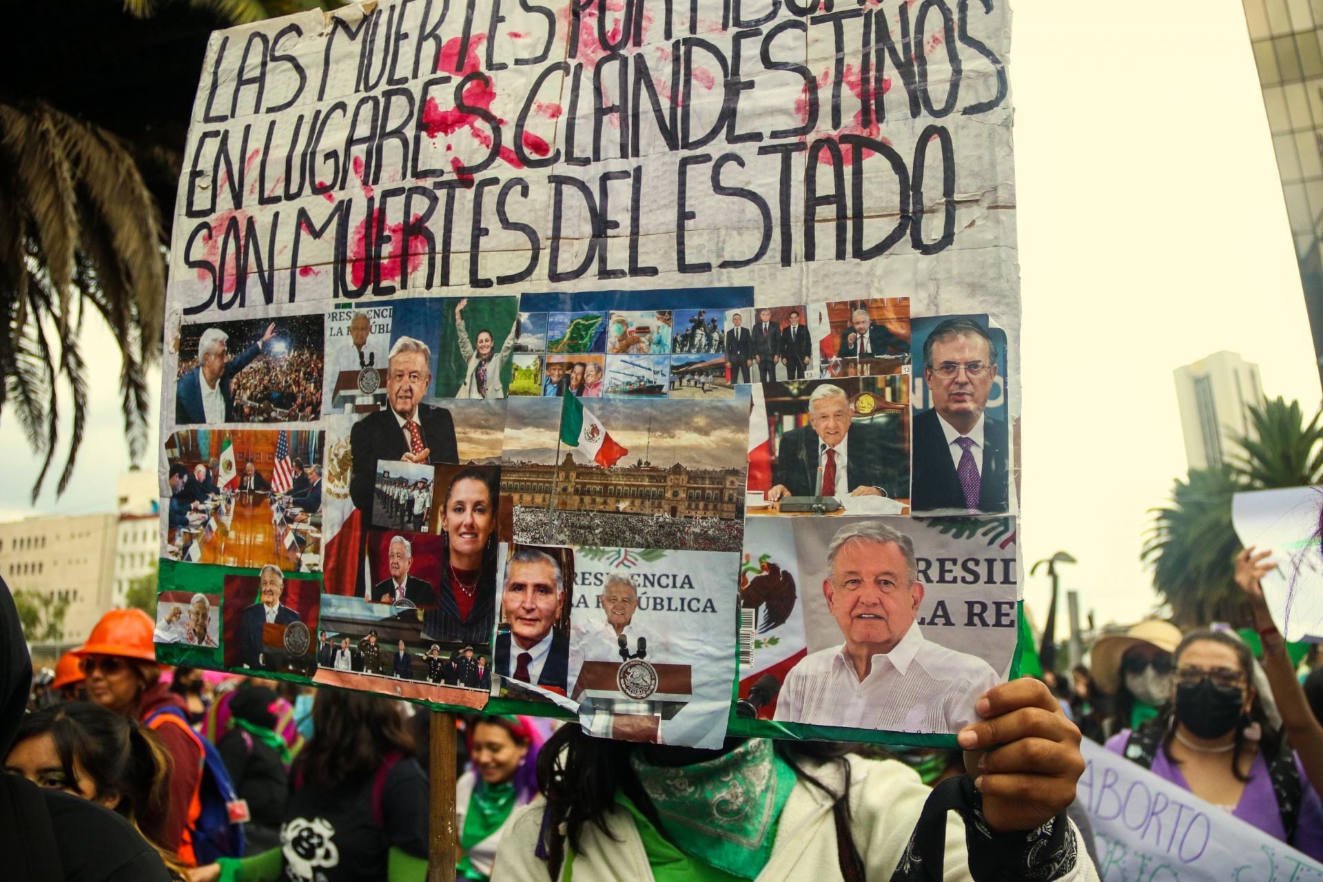 Marcha por el aborto legal en la CDMX