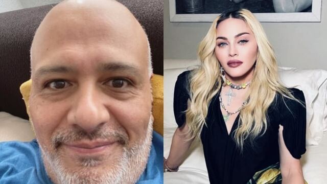 René Franco y Madonna.