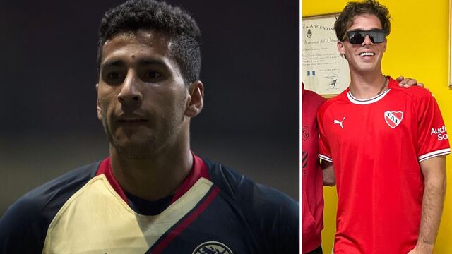 Cecilio Domínguez y Santiago Maratea, influencer de Independiente