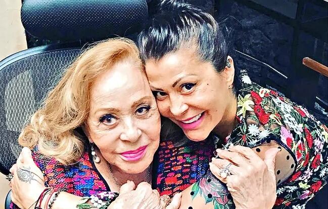 Silvia Pinal y Alejandra Guzmán