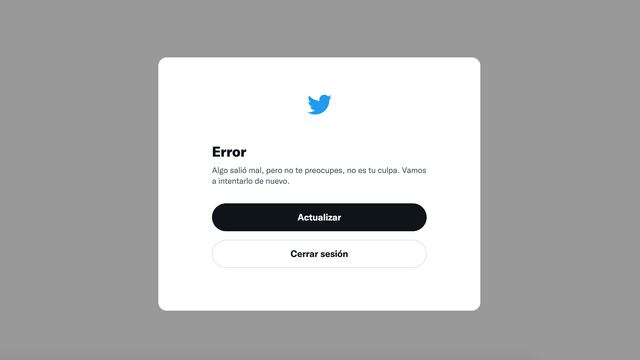 Twitter se cae