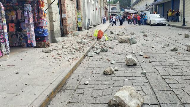 Sismo en México