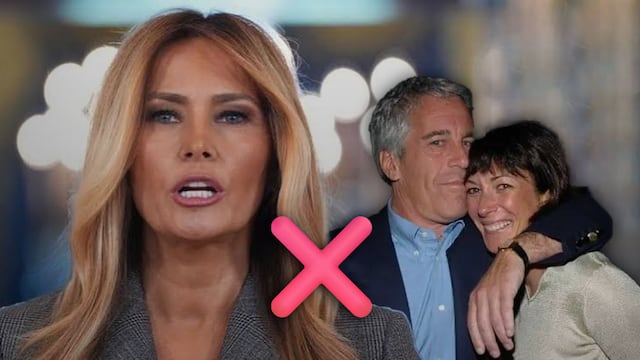 Melania Trump niega vínculos con Epstein y Maxwell