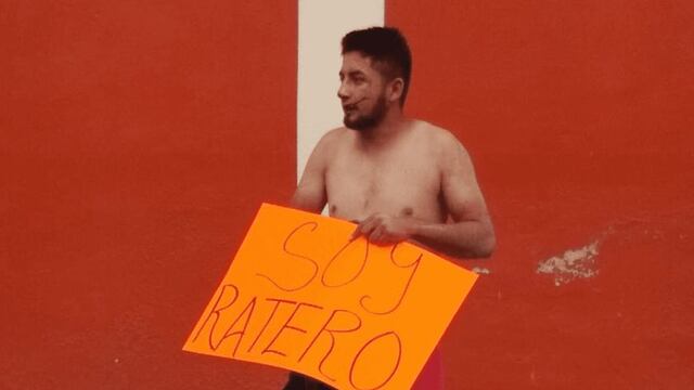 Presunto ladrón retenido en Ixmiquilpan