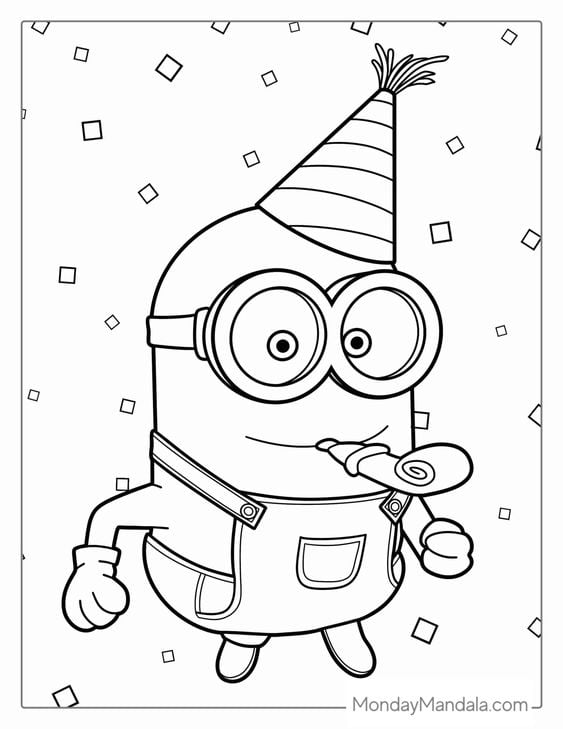 Dibujos de Mi Villano Favorito 4 para colorear