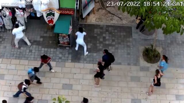 Balacera en Playa del Carmen